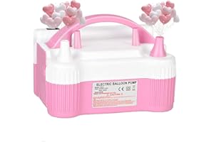 Teenza Balloon Pump - Electric Balloon Pump With Dual Nozzle (AC220-240V 600W)-Portable Balloon Machine Inflator For Decoration Party Wedding Birthday