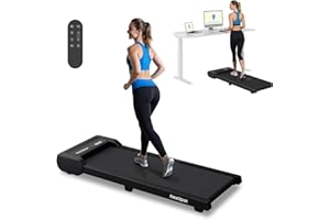 ‎FLEXISPOT FlexiSpot Laufband Walking Pad für zuhause und Büro, Geräuscharme Laufbänder 4 in 1 Tragbares Laufband mit Fernbedienung und LED Display