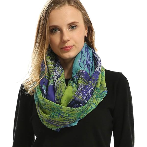 Etwoa World Flags Infinity Scarf Circle Loop Scarves : Amazon.co