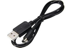 FAMKIT Câble de charge USB de rechange pour 3DS compatible avec Nintendo New 3DS XL / 3DS / DSI / 2DS / New 2DS XL / 2DS XL/New 3DS LL/DSi XL/DSi LL, Play and Charge