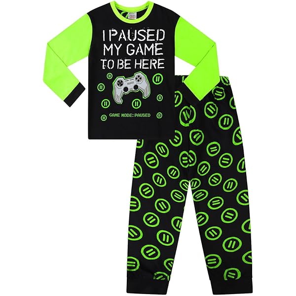 Pigiama Ragazzi Gaming - Comodo E Morbido, Tema Videogiochi - Foto 4