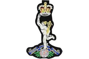 FAMILY CRESTS Royal Corps of Signals, British Army Embroidered Blazer badge