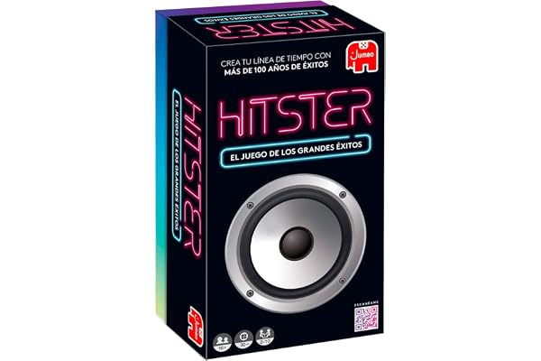 Hitster Original - Juego Musical para Adultos - Juego de Fiesta (ES) | Juego musical para adultos (+16 años). Escanea cartas con la app y ordena las canciones por año de lanzamiento.