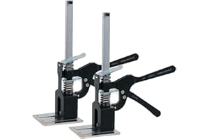 Aserell 2PCS Labor Saving Arm Effort Elevator, Labor Saving Arm,9.84inch Height Regulator Hand Lifting Tool, Door And Wooden Panel Lifting Cabinet Jack Board Lifter Arm Hand Tool