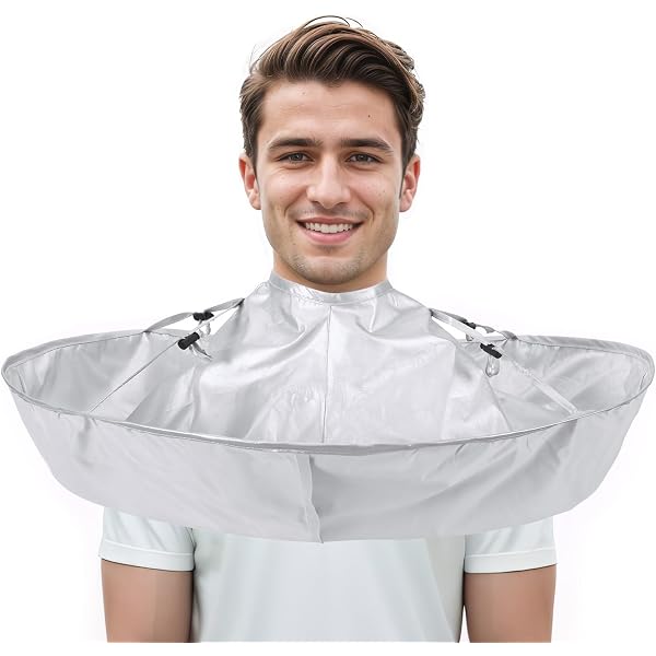 Beaupretty Friseurumhang, 145x120 Cm, Wasserabweisend – Für Salon, Haarfärben & Friseurbesuche Zuhause