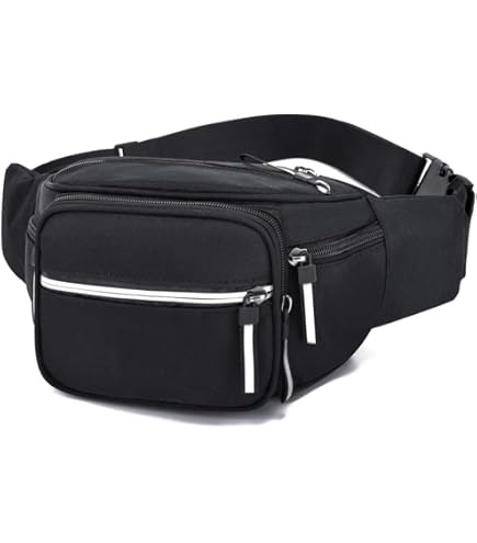 Sangle D'extension Pour Sac Banane - Réglable, 100 Cm, Nylon - Lot De 3 Connecteurs