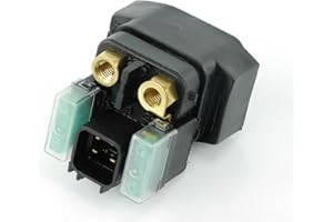 MTP-Racing Relais de démarrage pour moto Suzuki RV 125 Van (2003-2009), Automatique, Montage sur rail DIN, Connecteur vis, Contact normalement ouvert