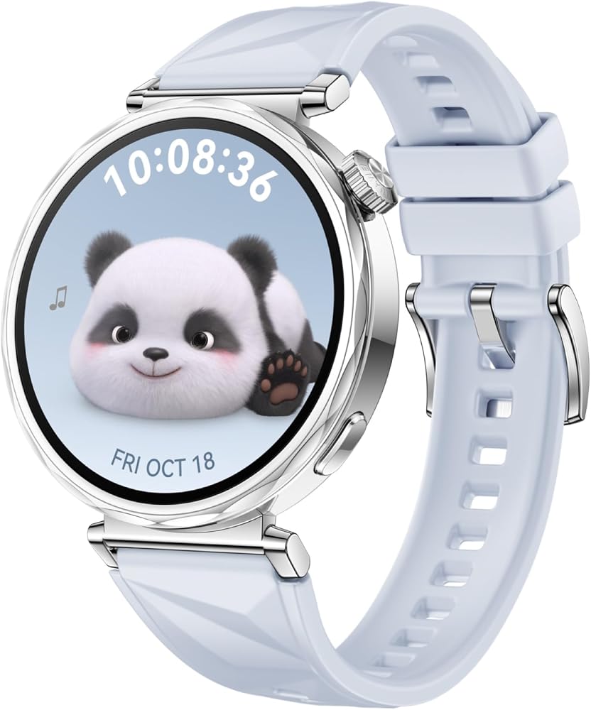 HUAWEI WATCH GT 5 41mm Akıllı Saat Mavi | Koşu ve Bisiklet için Yepyeni Spor Saati, 7 Güne Pil, Keskin Hatlı Tasarım, Sağlık Takibi, iOS ve Android ile Uyumlu