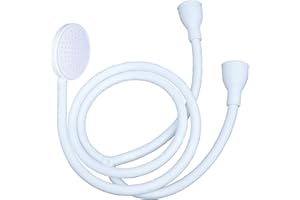 GLAMIFIED , GLAM Glamified Double Tap Shower Spray Bath Taps Tap Shower Head Washing, Hose Spray -Washing/Dresser Hair Pet - Portable Pet Shower