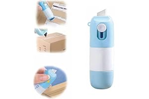 Yanobia 1/3/5Pcs Thermal Paper Correction Fluid with Unboxing Knife, Data Protection Fluid, Portable Information Anti-Leakage Protection Correction Fluid, for Package Labels, Bills (1Pcs)