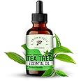 Aromatique Tea Tree Oil for Face - Tea Tree Essential Oil for Skin, Hair Growth, Scalp, Acne - Tea Tree Oil 30 ml