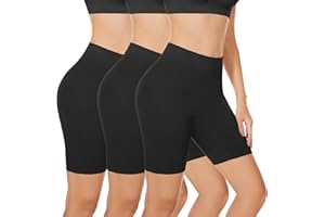 SIHOHAN Women Anti Chafing Shorts Slip Shorts for Under Dresses Seamless Boxer Underwear Boyshorts Panties Safety Long Briefs