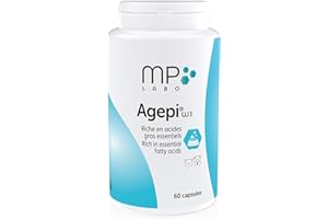 MP Labo Agepi® Omega 3 pour Chien et Chat - Riche en Acides Gras Essentiels (60 Capsules)