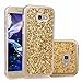 Produktbild Silikon Hülle Für Samsung Galaxy A5 2017,Galaxy A5 2017 Glitzer Hülle,Galaxy A5 2017 Hülle Blumen,EMAXELERS Galaxy A5 2017 Hülle Gold,Galaxy A5 2017 Hülle für Mädchen,Galaxy A5 2017 Hülle Slim,Galaxy A5 2017 Hülle Glitter Bling Crystal Luxury Ultra Dünn Weich Silikonhülle Silicone Bumper Kufe Tasche Handytasche Hülle Schale Etui Für Samsung Galaxy A5 2017 + 1 x Eingabestift,Glitter:Gold
