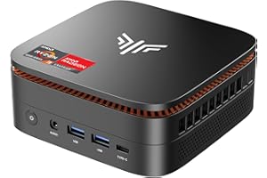 ‎ACEMAGICIAN ACEMAGICIAN Mini PC AMD Ryzen 4300U 3.7GHz, 16GB DDR4 RAM 256GB M.2 SSD Micro Desktop Computer, 4K UHD HDMI+DP+Type-C, WiFi 5/ Bluetooth4.2/ Gigabit Ethernet für Business, Heimkino, W11 Pro