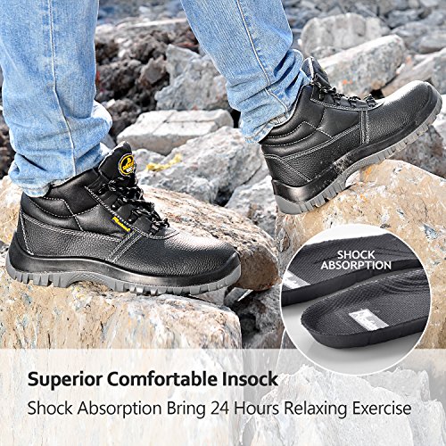 SAFETOE S3 Steel Toe Safety Boots [CE Quality Certified] 8010 Water