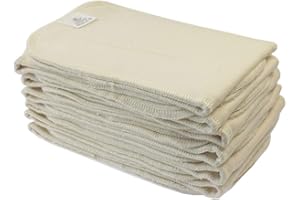 Blümchen Saugeinlagen 12'er pack BioBaumwolle