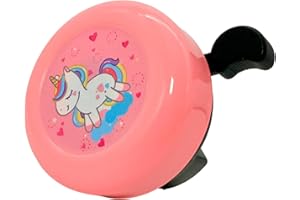 CYLOCRYA Campanello per Bicicletta per Bambini con Design Unicorno, Accessorio Colorato e Resistente per Bici da Bambino, Ideale per Sicurezza e Divertimento Durante la Guida- Regalo per Compleanni e Natale