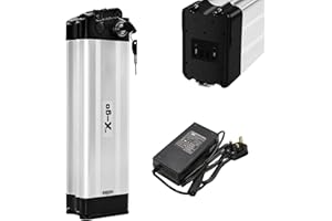 X-go Ebike Batería 48V 13AH Li-Ion Eléctrica Bicicleta Batería para Motor 48V 250W 350W 500W 550W 750W (48V 13AH 2-Pin)
