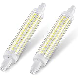 DiCUNO Lampadina LED R7s 118mm, Non dimmerabile, Bianco freddo 6000K, 10W equivalente 125W lampade alogene, 1300LM, R7s LED l