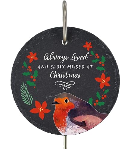 Targa Commemorativa Con Pettirosso Per Ricordare Chi Non C'è Più | Regalo Per Perdita Mamma, Papà, Nonna | Decorazione Casa In Acrilico Con Frase Confortante - 3