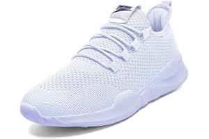 AZSDXS Men Running Trainers Lightweight Walking Shoes Fashion Breathable Jogging Athletic Sneakers Casual Breathable Gym Tennis Fitness Sport Outdoor Shoes