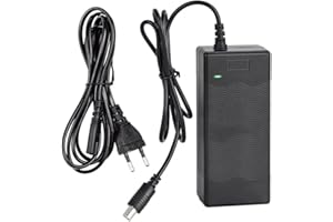 GOBESTY Cargador Patinete Xiaomi, 42 V 2 A AC Cargador Universal para M365/Pro/Mi 3/1s, Scooter y Patinetes Eléctricos Ninebot ES1 ES2 ES3 ES4 E22 E25