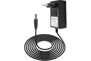 SYNKRIS Adaptateur Secteur 12V 3A 36W Universel Chargeur Transformateur AC-DC 100-240V 50/60Hz pour LED Routeurs Caméras Système Téléphonique avec Protection Surtension Court-Circuit Surchauffe 5.5mm x 2.1mm