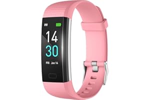 SUPBRO Fitness Tracker Armband 0,96" Bildschirm Sport Smartwatch Aktivitätsmonitor Schrittzähler Uhr für Damen Herren Wasserdicht Smartband IOS Android