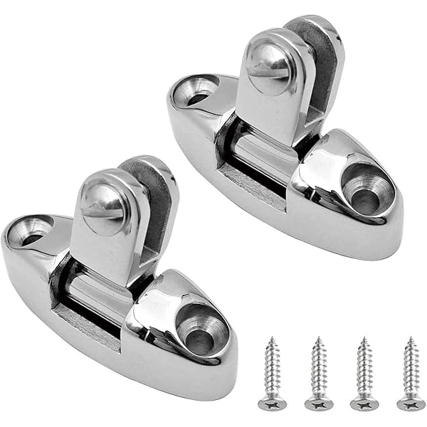316 Stainless Steel Boat Hand Rail Fitting – 45/60/90 Degree Rectangular Base For Marine Rail Mount (1 Inch) - View #2