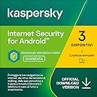 Kaspersky Internet Security for Android 2023 │ 3 Dispositivi │ 1 Anno │ Codice d'attivazione via email