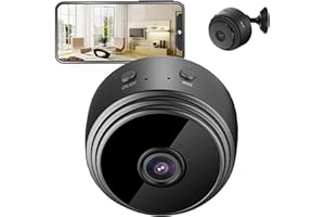 FORBANY Vivocam Magnetic Mini Security Camera Festberg Vivocam Portable Surveillance Camera with Wide Angle Night Vision App Control Wireless Installation