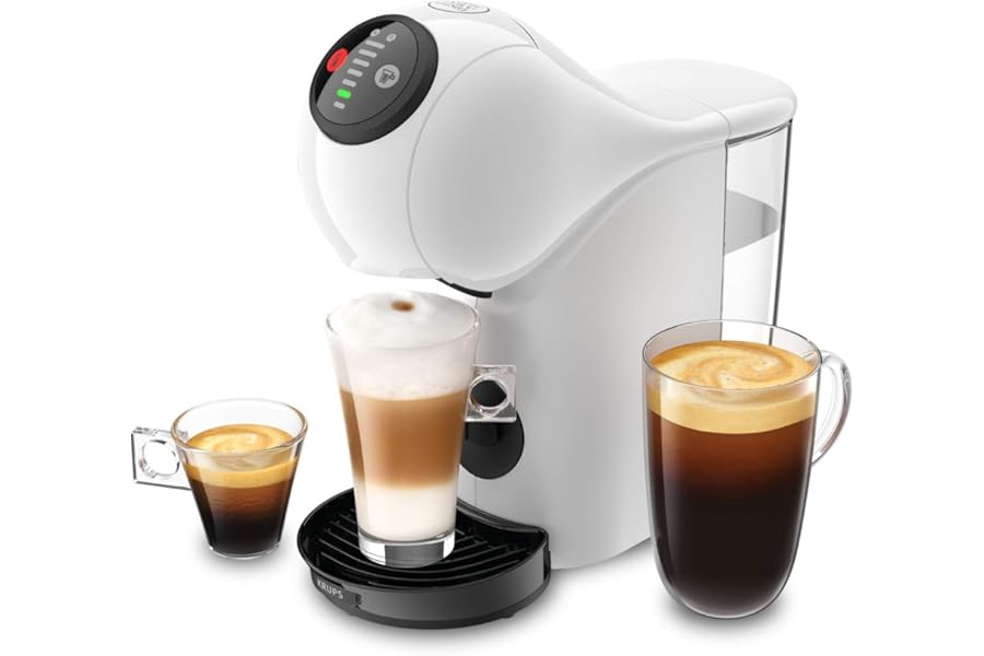 NESCAFÉ DOLCE GUSTO Krups Genio S, Machine for Espresso and Other Capsule Beverages, Automatic, White