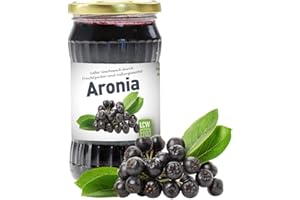 LCW - Fruchtaufstrich mit Fruchtzucker und Süßungsmitteln 340g Glas Aronia