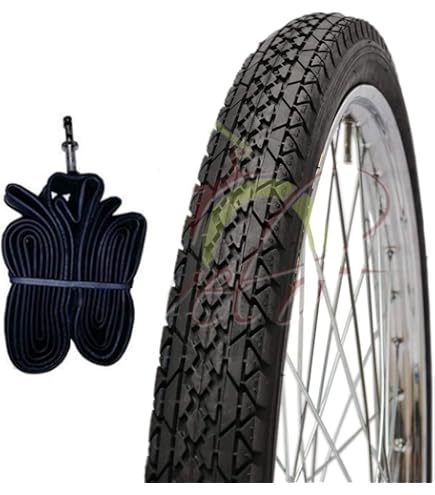 2 Pneumatici 26x2x1 3/4 (54-571) Ecovel&ograve; + Camere D'Aria Per Carrelli E Furgoncini Moto - Pronti All'Uso!