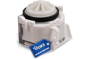 ‎VIOKS VIOKS Ablaufpumpe Laugenpumpe Ersatz für Bosch Pumpe 00631200 - Abwasserpumpe für Geschirrspüler Bosch, Neff, Siemens Spülmaschine Ersatzteile