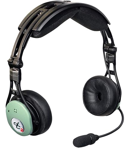 David Clark DC PRO-X Hybrid Electronic Noise-Cancelling Aviation