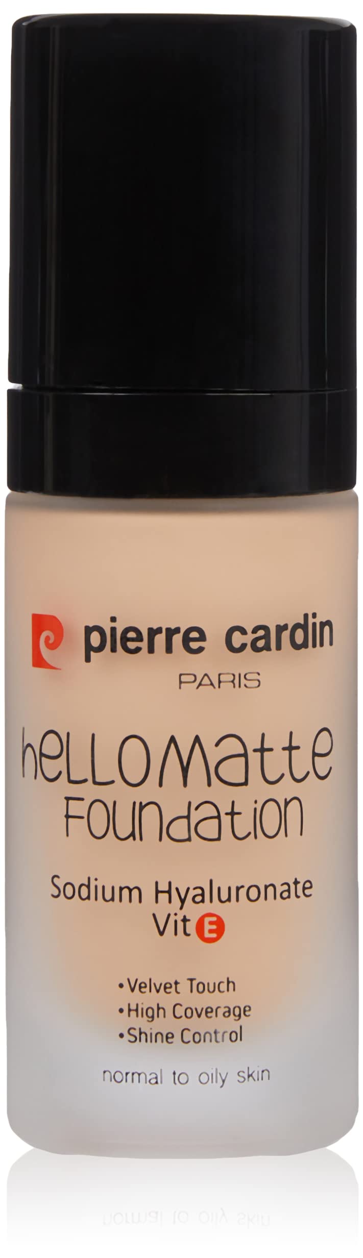 Pierre Cardin Hello Matte Yüksek Kapatıcı Etkili Mat Fondöten (Medium Beige)