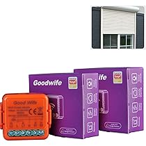 Interruttore Intelligente Per Tapparelle E Persiane - Tuya Smart, WiFi 433MHz