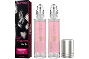 JINGLING Feromonowa woda kolo?ska dla ??czyzn kobiet, kolo?ska z olejem feromonami kulkowymi, feromony perfumy przyci?gaj?ce kobiety/m??czyzn, seksowne perfumy feromonowe, 0ml (2 sztuki)