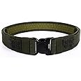LUUFAN Military Tactical Belt Security Gear Adjustable Heavy Duty Belt with Quick Release Buckle for Outdoor Activity