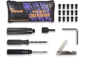 Stop & Go Zestaw naprawczy do opon bezdętkowych 1000 kieszeni wraz z wtyczkami