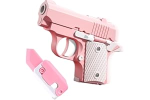 DAZZTIME Fidget Toy pistolet piankowy, zabawka fidget, zabawka grawitacyjna, zabawka dla dzieci i dorosłych, zabawka edukacyjna, model pistoletu, na prezent dla dzieci i dorosłych