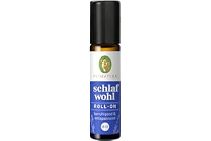 ‎PRIMAVERA PRIMAVERA Schlafwohl Aroma Roll-On bio 10 ml - Lavendel-, Vanille und Neroliduft - Aromatherapie für Unterwegs - entspannend - vegan
