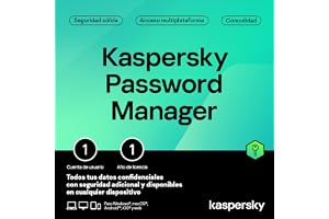 Kaspersky Password Manager | Sin límite de dispositivos | 1 Año | Windows/Mac/Android/iOS | Código de activación enviado por email