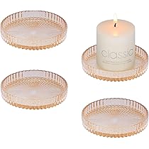 Piatto Portacandele In Ottone Nichelato - Ø10,5cm, Per Battesimi, Comunioni E Decorazioni - Foto 11