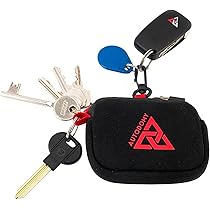 Portachiavi In Pelle Con Gancio Per Auto - Custodia Protettiva Elegante Con Moschettone - Foto 3