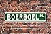 Produktbild Dozili Blechschild, Boerboel Boerboel, Geschenk für Hundeliebhaber, personalisierbar, hochwertiges Metallschild, 10,2 x 45,7 cm