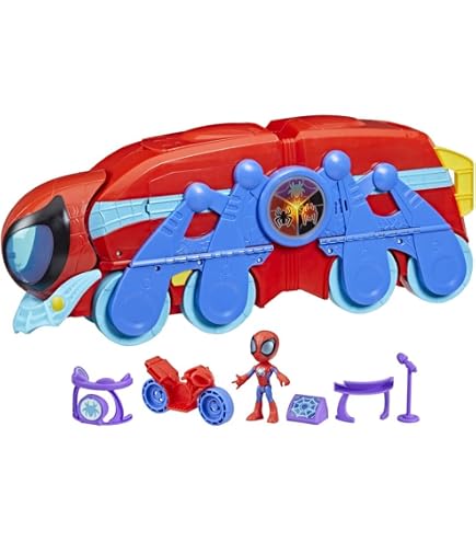 Playskool Heroes Marvel Super Hero Adventures – Jet QG Spider-Man e Playskool Heroes Marvel Super Hero Adventures – Jet QG Spider-Man e
