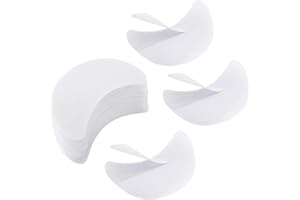 YAOMIAO 200 Stück Lidschattenschild Lidschatten Gel Pad Patches Lidschatten Schablonen zur Verhinderung von Wimpernverlängerung, Tönung und Lippen Make-up Rückstand